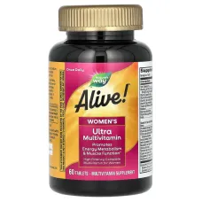 Мультивітаміни для жінок (Alive! Women's multi-vitamin) 60 таблеток