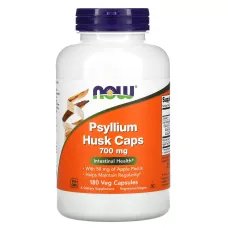 Лушпиння насіння подорожника в капсулах (Psyllium Husk Caps) 700 мг 180 капсул
