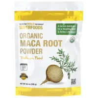 Органічний порошок макі (Organic Root Maca Powder) 240 г