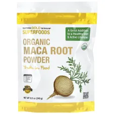 Органічний порошок макі (Organic Root Maca Powder) 240 г