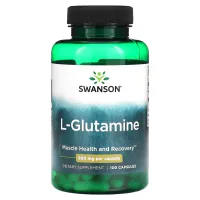 Л-Глютамін (L-Glutamine) 500 мг 100 капсул