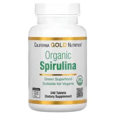 Органическая спирулина (Spirulina) 240 таблеток