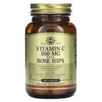 Вітамін С з біофлавоноїдами (Vitamin C with rose hips) 500 мг 100 таблеток