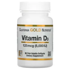 Вітамін D3 (Vitamin D3) 5000 МО 90 капсул