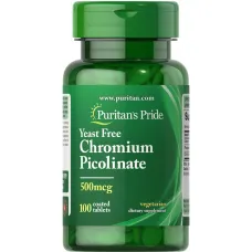 Піколінат хрому (Chromium Picolinate) 500 мкг 100 таблеток
