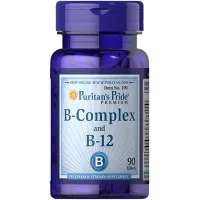 Вітаміни групи В (Vitamin B-Complex та Vitamin B-12) 90 таблеток