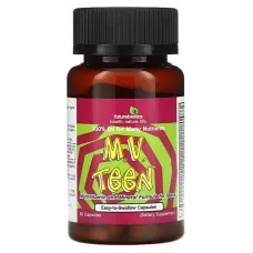 Мультивитамины для Подростков, M.V. Teen, Futurebiotics 90 капсул