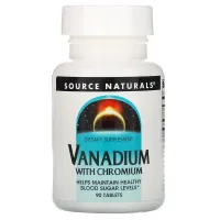 Хром та ванадій (Vanadium with Chromium) 200 мкг/1 мг 90 таблеток