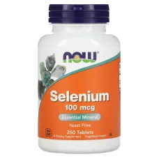 Селен без дріжджів (Selenium Yeast free) 100 мкг 250 таблеток