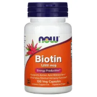 Биотин (Biotin) 1000 мкг 100 капсул