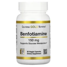 Бенфотиамин (Benfotiamine) 150 мг 90 капсул