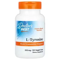 Л-Тирозин (L-tyrosine) 500 мг 120 капсул
