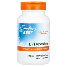 Л-Тирозин (L-tyrosine) 500 мг 120 капсул 
