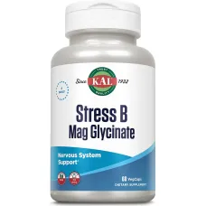 Стрес В-комплекс с магнием глицинатом (Stress B Mag Glycinate) 60 капсул