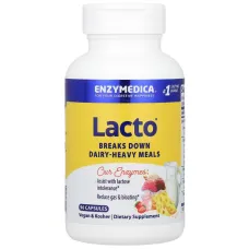 Ферменты для переваривания молочных продуктов (Lacto) 90 капсул
