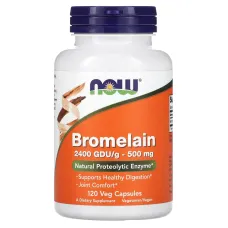 Бромелайн (Bromelain) 500 мг 120 капсул