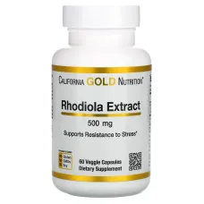 Экстракт родиолы (Rhodiola extract) 500 мг 60 капсул