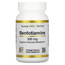 Бенфотиамин (Benfotiamine) 300 мг 30 капсул