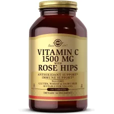 Вітамін С із шипшиною (Vitamin C with Rose Hips) 1500 мг 180 таблеток