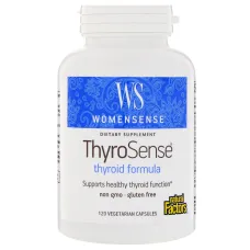 Підтримка щитовидної залози для жінок (WomenSense ThyroSense Thyroid Formula) 120 капсул