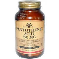 Пантотенова кислота (Pantothenic acid) 550 мг 100 капсул