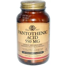 Пантотенова кислота (Pantothenic acid) 550 мг 100 капсул