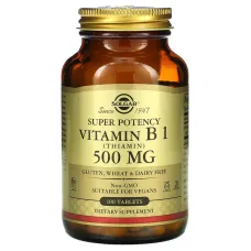Вітамін В1 тіамін (Vitamin B1) 500 мг 100 таблеток