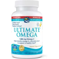 Риб'ячий жир Омега-3 (Ultimate Omega-3) 1280 мг 90 капсул зі смаком лимона