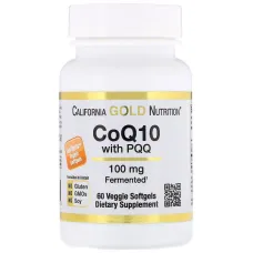 Коензим Q10 з PQQ (CoQ10 with PQQ) 60 капсул