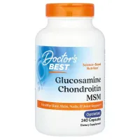 Глюкозамін хондроїтин з OptiMSM (Glucosamine Chondroitin MSM) 240 капсул