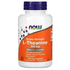 Л-Теанин двойная сила (L-Theanine) 200/100 мг 120 капсул