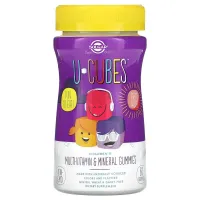 Мультивитамины и минералы для детей (Childrens Multi-vitamin&Mineral U-Cubes) 60 конфет