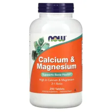 Кальцій та магній (Calcium & Magnesium) 500/250 мг 250 таблеток