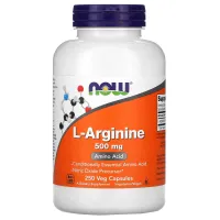 L-аргінін (L-arginine) 500 мг 250 капсул