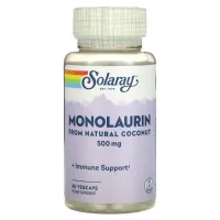 Монолаурин (Monolaurin), Solaray, 500 мг 60 капсул