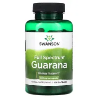 Гуарана (Guarana) Swanson 500 мг 100 капсул