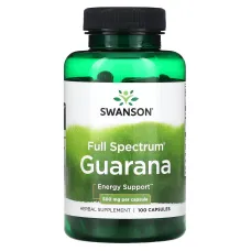 Гуарана (Guarana) Swanson 500 мг 100 капсул