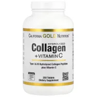 Колаген гідролізований з вітаміном C (Hydrolyzed Collagen+Vitamin C) 250 таблеток