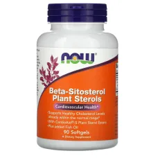 Бета-ситостерин растительные стеролы (Beta-Sitosterol Plant Sterols) 90 капсул