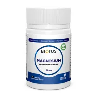 Магній з вітаміном В6 (Magnesium with Vitamin B6) 50 мг/1.5 мг 60 таблеток