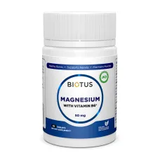 Магний с витамином В6 (Magnesium with Vitamin B6) 50 мг/1.5 мг 60 таблеток