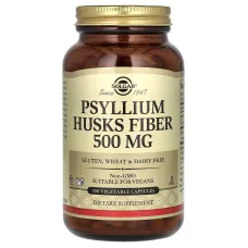 Псиліум лушпиння насіння подорожника (Psyllium Husks Fiber) 500 мг 200 капсул