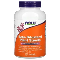 Бета-ситостерин рослинні стероли (Beta-Sitosterol Plant Sterols) 180 капсул