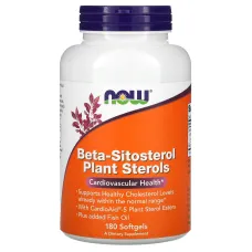 Бета-ситостерин рослинні стероли (Beta-Sitosterol Plant Sterols) 180 капсул