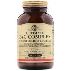Вітамін B+C комплекс (Ultimate B+C) 90 таблеток