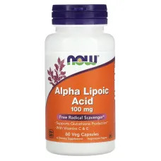  Альфа-липоевая кислота (Alpha Lipoic Acid) 100 мг 60 капcул