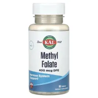 Метилфолат (Methyl folate), KAL, 400 мкг 90 таблеток