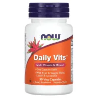 Мультивітаміни (Daily Vits Multi Vitamin and Mineral) 30 капсул