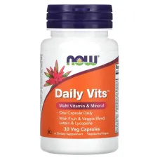 Мультивітаміни (Daily Vits Multi Vitamin and Mineral) 30 капсул