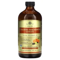 Кальцій Магній + Д3 (Calcium Magnesium Vitamin D3) смак апельсин-ваніль 473 мл